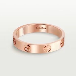 Cartier Rose Gold Love Ring